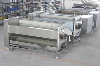 1.5T小时刷辊清洗剥皮机设备1.5kW